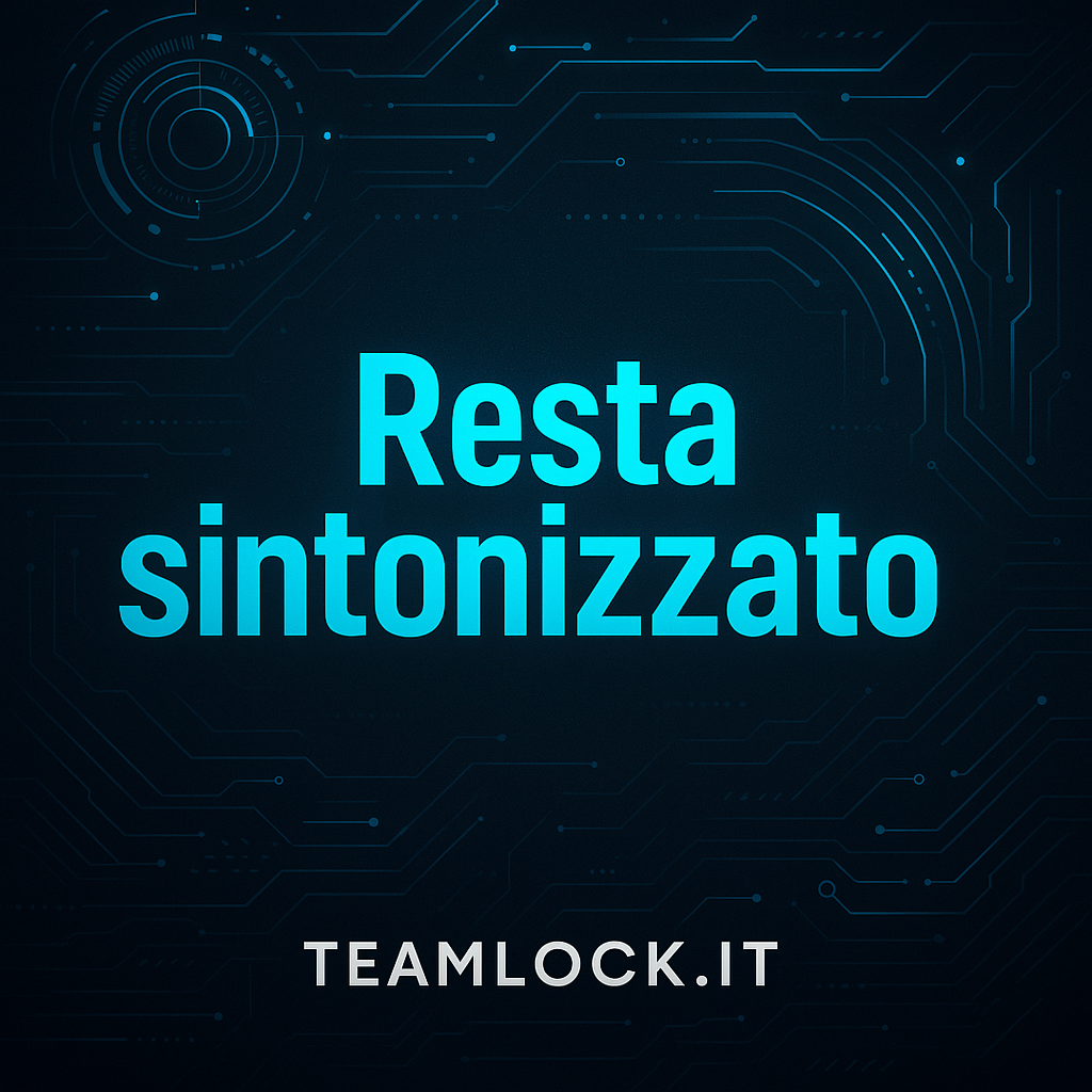 Resta sintonizzato